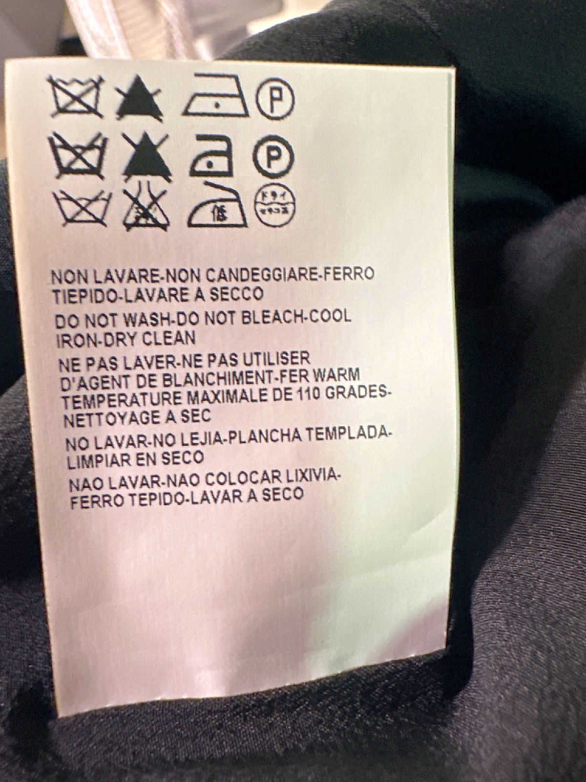 Versace Black Pencil Skirt UK 10