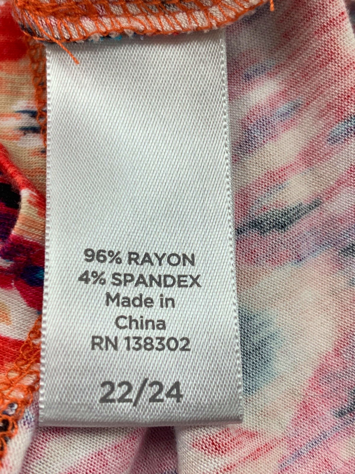 Avenue Multicolour Printed Top UK 22