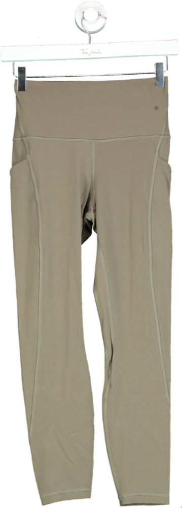 Lululemon Olive Green Align High-Rise Leggings UK S