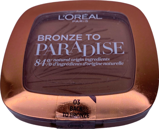 L'Oreal Paris Bronze to Paradise 03 Back to Bronze