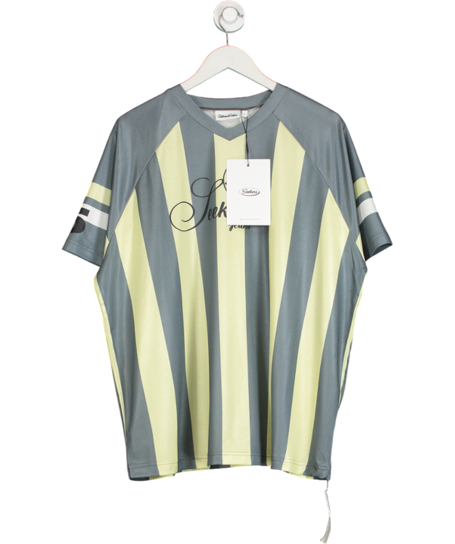 Sisters & Seekers Grey Fiesta Football Shirt UK L