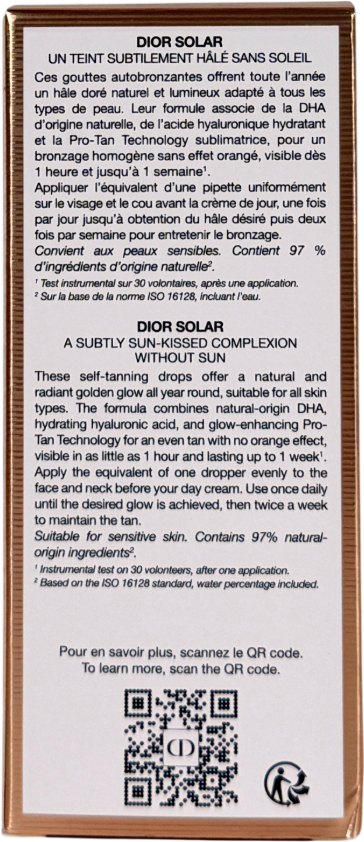 Dior Beauty Solar The Self Tanning Drops 30ml