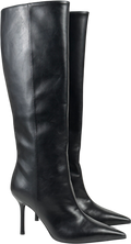 CHARLES & KEITH Pointed Stiletto Knee-high Boots - Black UK 5 EU 38