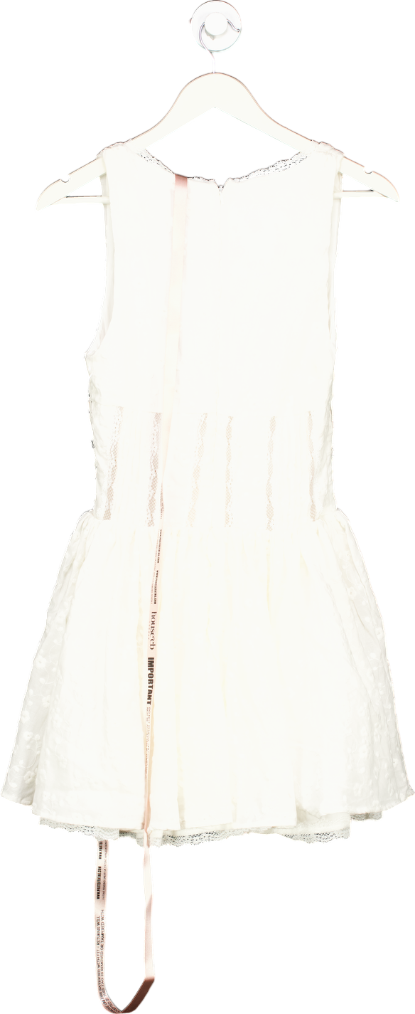 House of CB White Judy Dress UK S