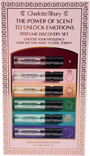 Charlotte Tilbury Collection Of Emotions  Fragrance Set X6 1.5ml
