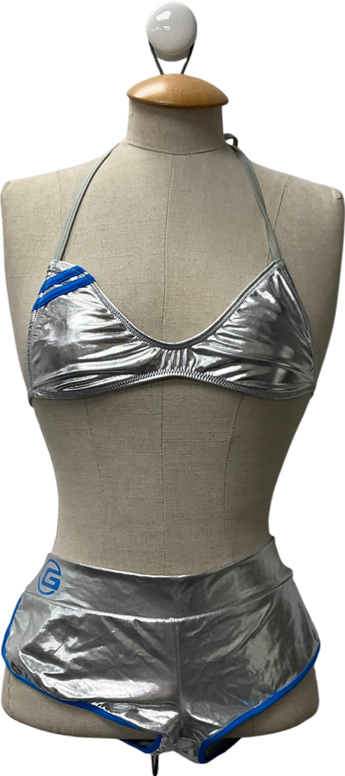 I.AM.GIA Metallic 2-piece Holly Bikini -  Top UK S  Short UK M