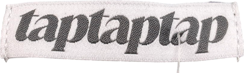 taptaptap Grey Oversized Denim Jacket UK L