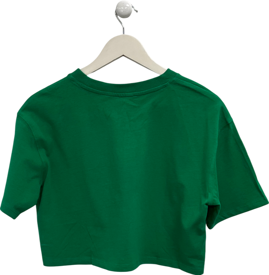 ZARA Green Crop Tshirt UK S