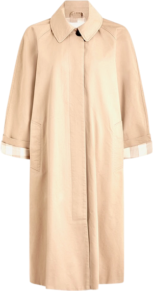 VARLEY Beige Robyn Oversized Car Coat UK L