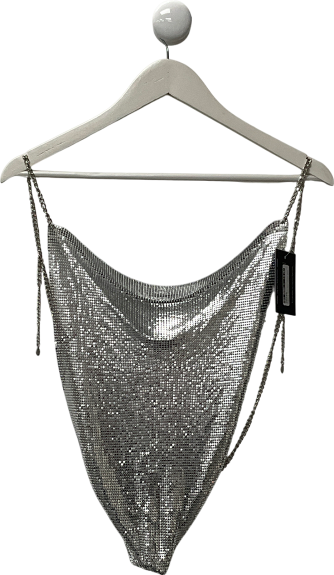 Mars the Label Metallic The Zeta Mini Top UK 8