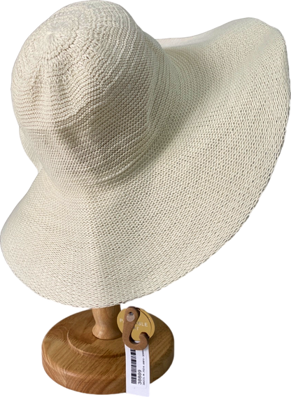 Accessorise Cream Packable Hat One Size