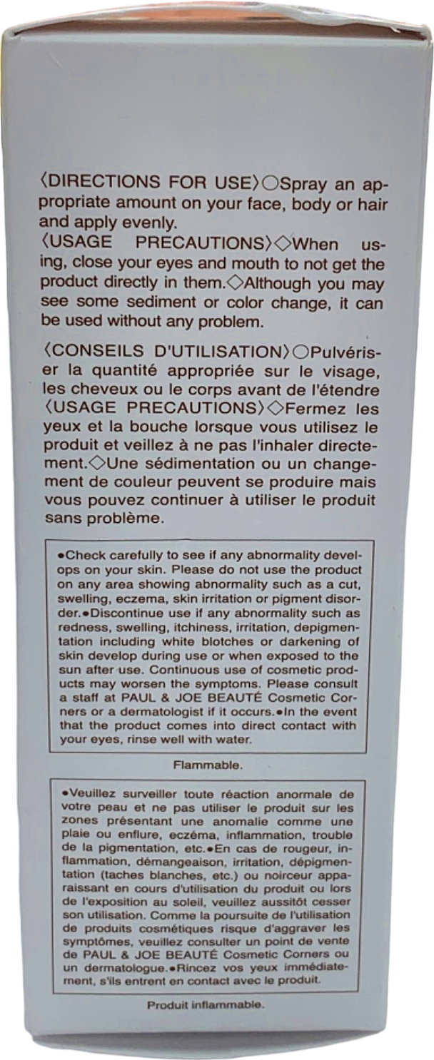 Paul & Joe Refreshing Mist 001 80ml