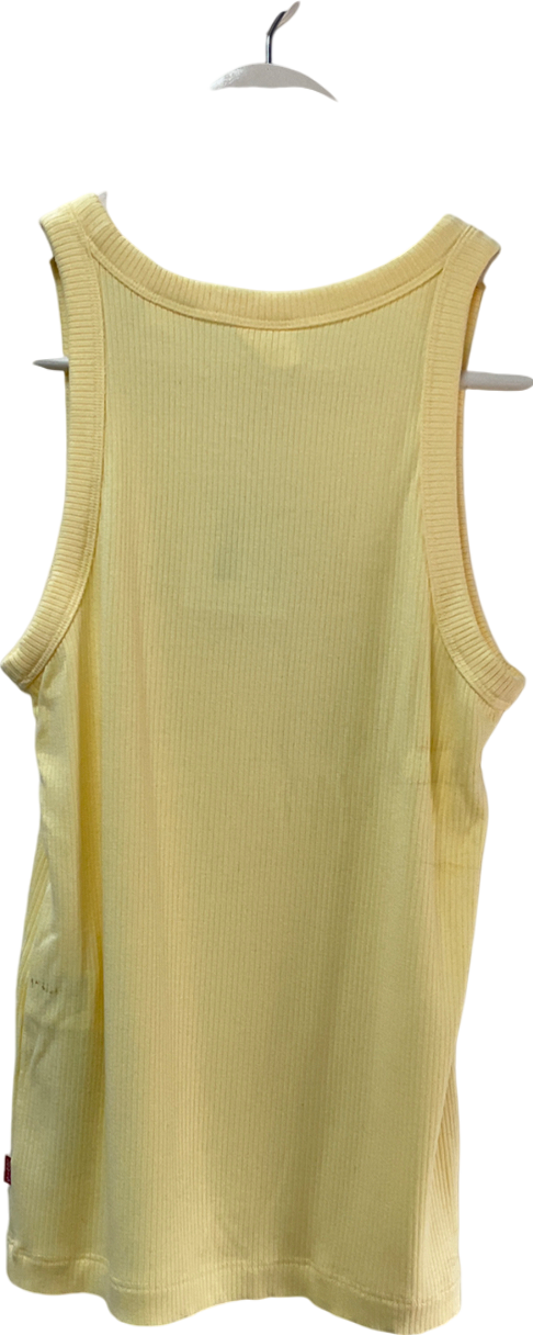 levis Yellow Dreamy Tank Top UK XS