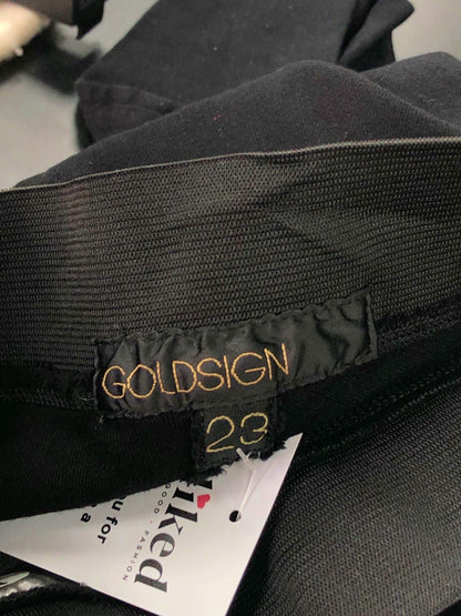 Goldsign Black High-Rise Leggings UK 6