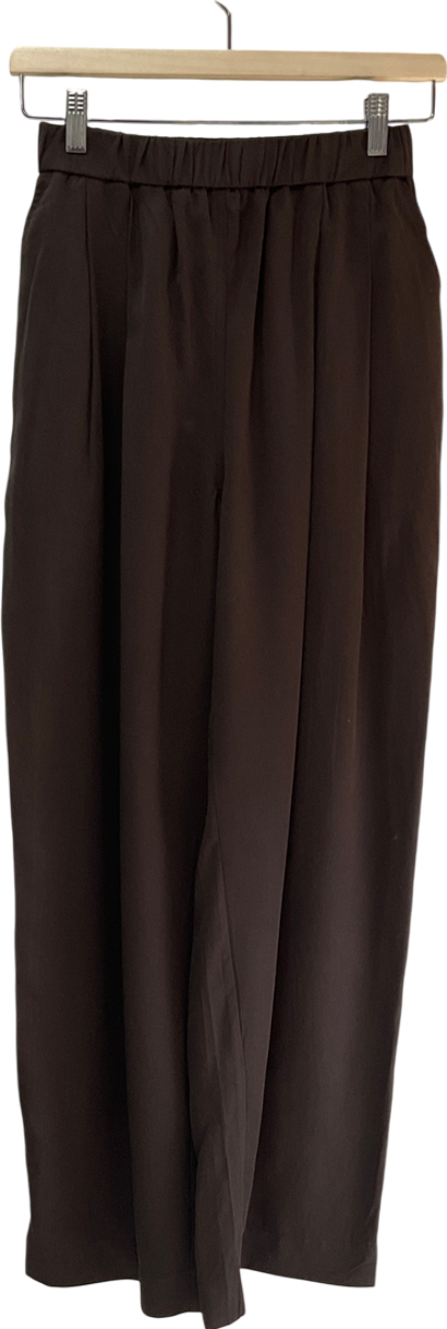 ASOS Brown High Waisted Trousers UK 6