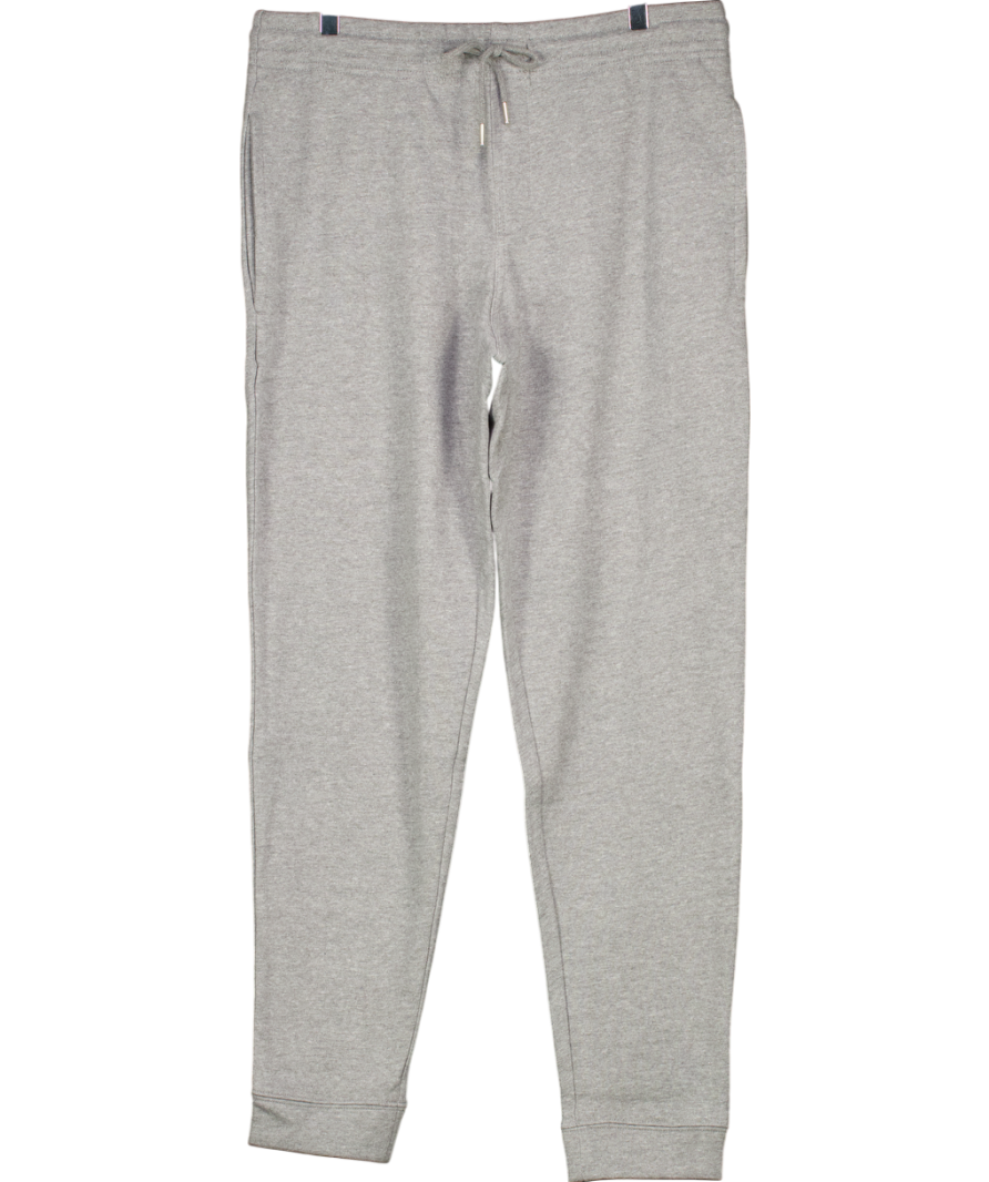 MANGO Grey Cohen Cotton Blend Trousers UK L