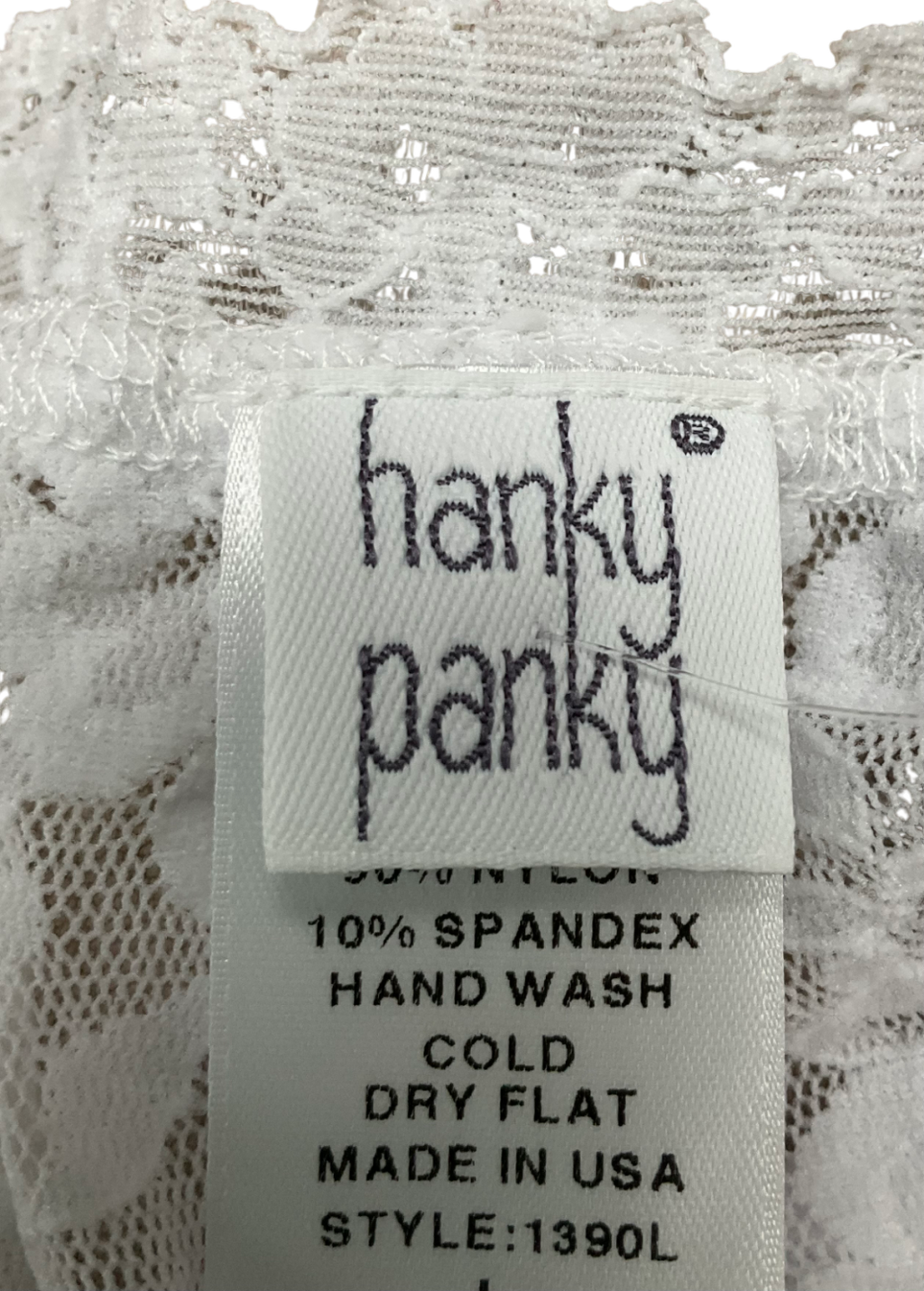 Hanky Panky White Signature Lace Classic Camisole UK XS