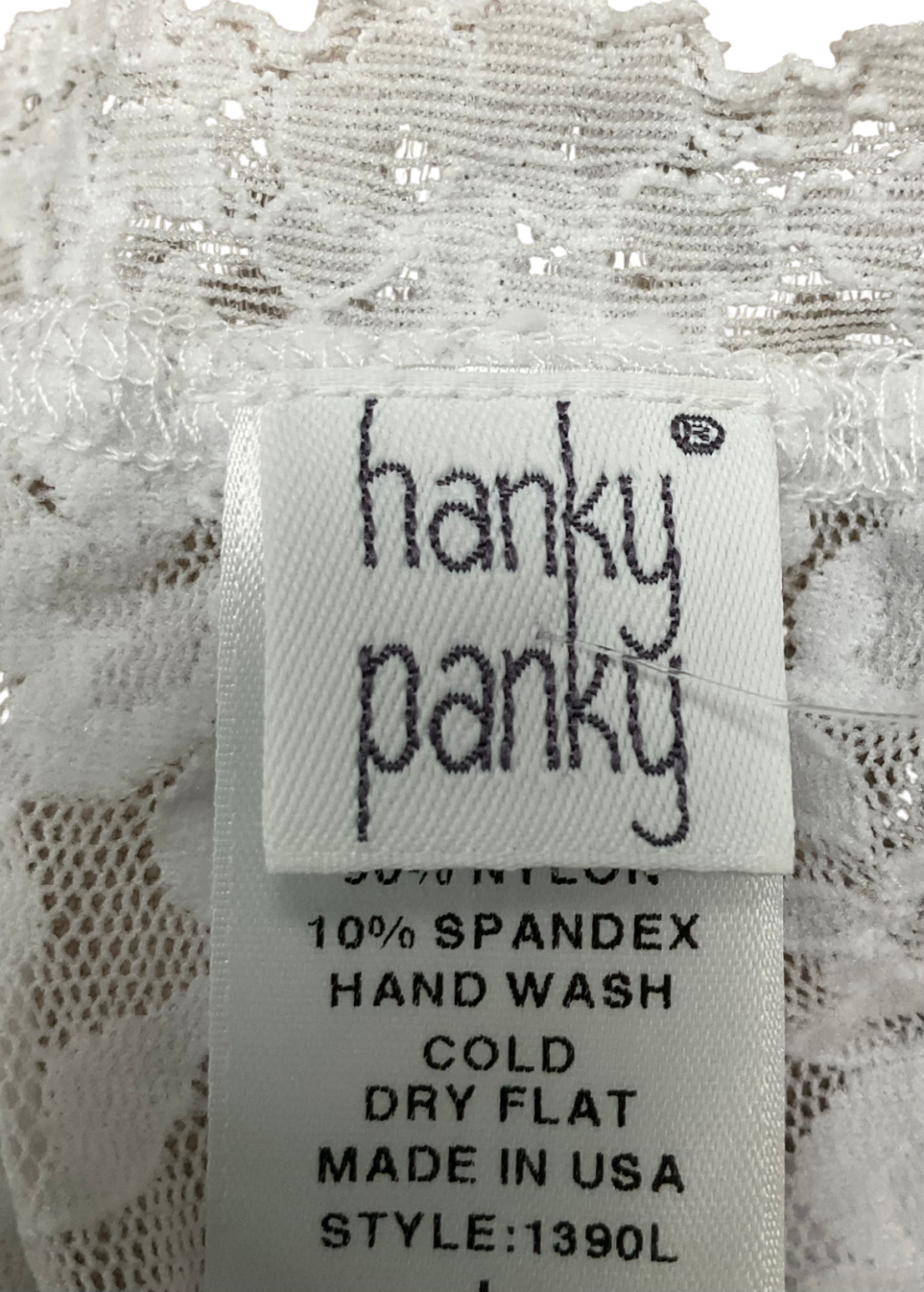 Hanky Panky White Signature Lace Classic Camisole UK XS