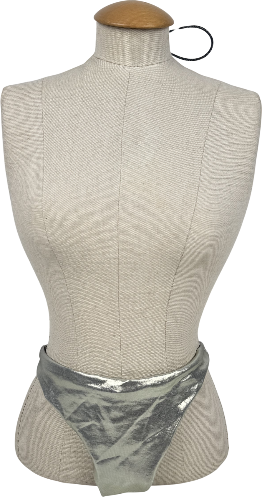 H&M Metallic Shiny Bikini Bottoms UK S