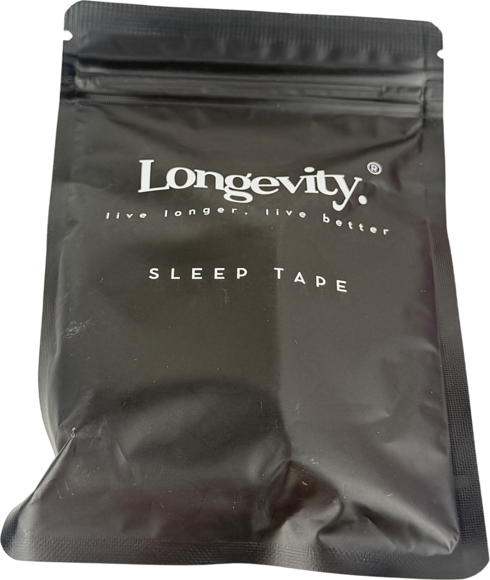 Longevity Tape Strips Black - 30 Strips 30 stripes