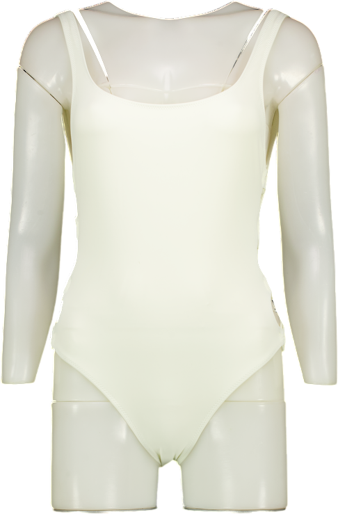 SOLID & STRIPED The Jennifer One Piece Cream Ring Detail Swimsuit UK S
