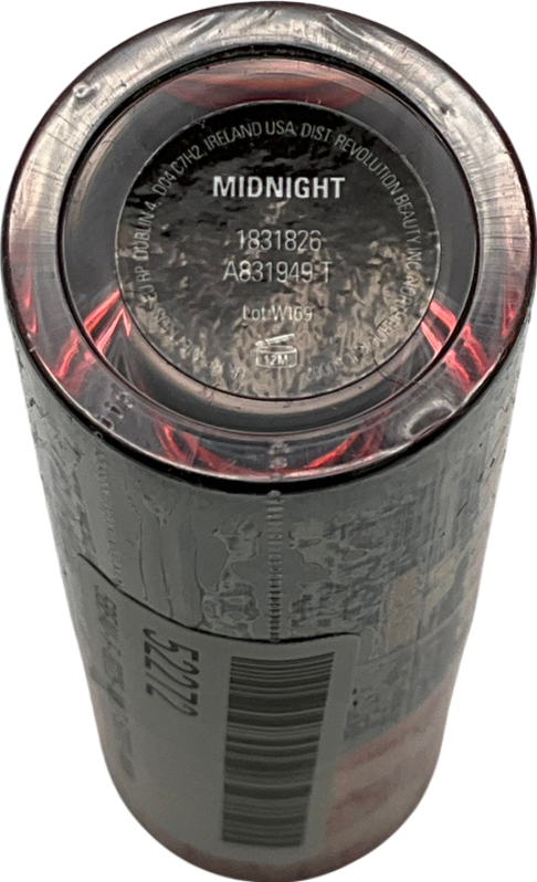 Revolution Truly Sinful Midnight Black Lip Glaze Oil Midnight 4.6