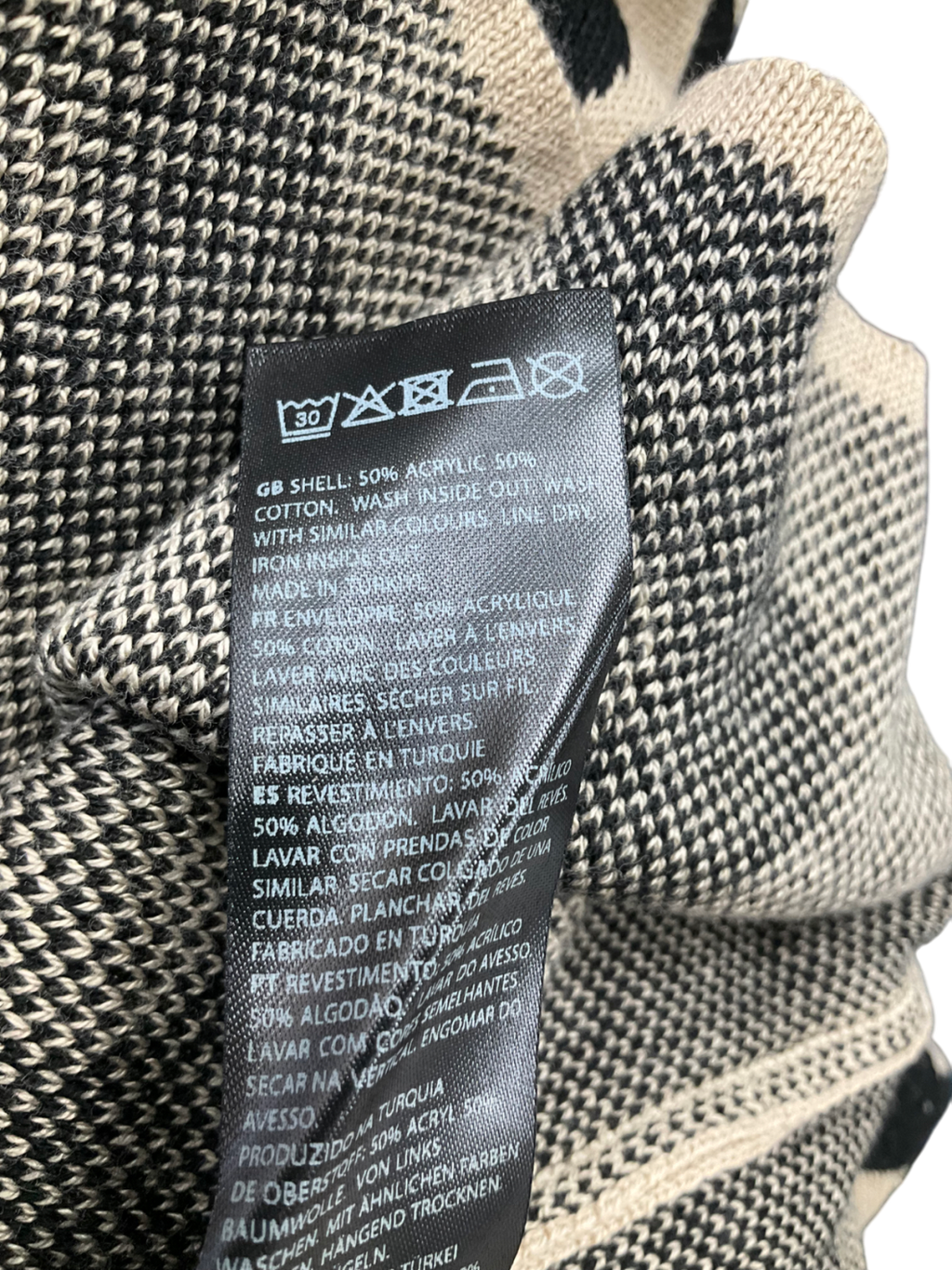 NA-KD Beige Wide Sleeve Knitted Maxi Dress UK XXS