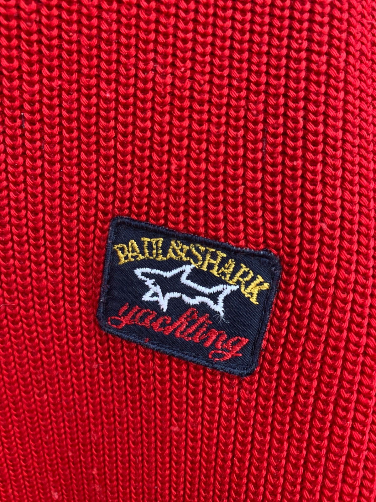 Paul & Shark Red Quarter Zip Jumper UK XL