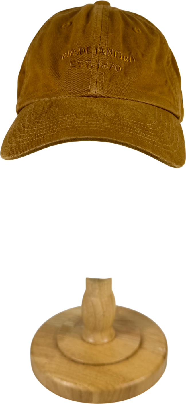 Usenuo Brown Mustard Colour Rio De Janeiro Cap One Size