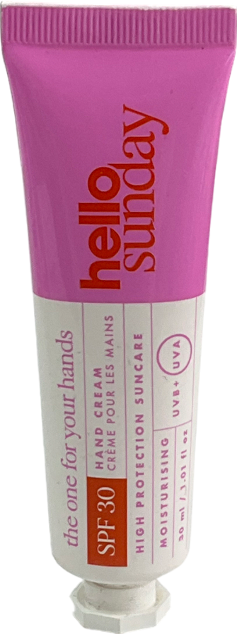 Hello Sunday Llo Sunday The One For Your Hands Spf 30 30ml