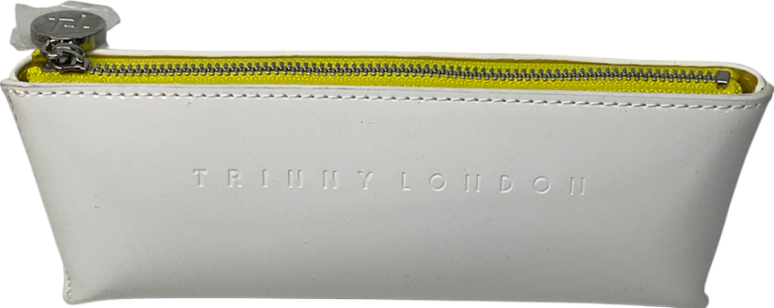 Trinny London White The Elizabeth Makeup Bag One Size