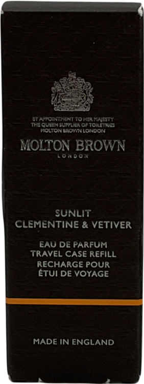 Molton Brown Sunlit Clementine & Vetiver Travel Eau De Parfum Sunlit 7.5ml