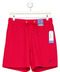 Nautica Red 6" Swim Shorts UK S