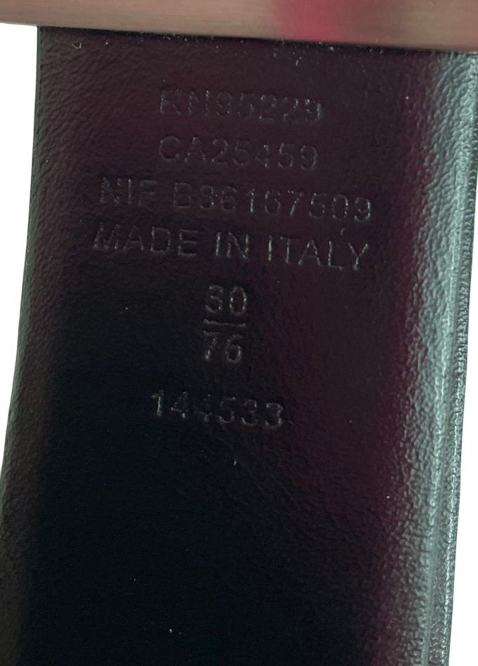 Ted Baker Brown Karmer Reversible Leather Belt Xchocolate W30