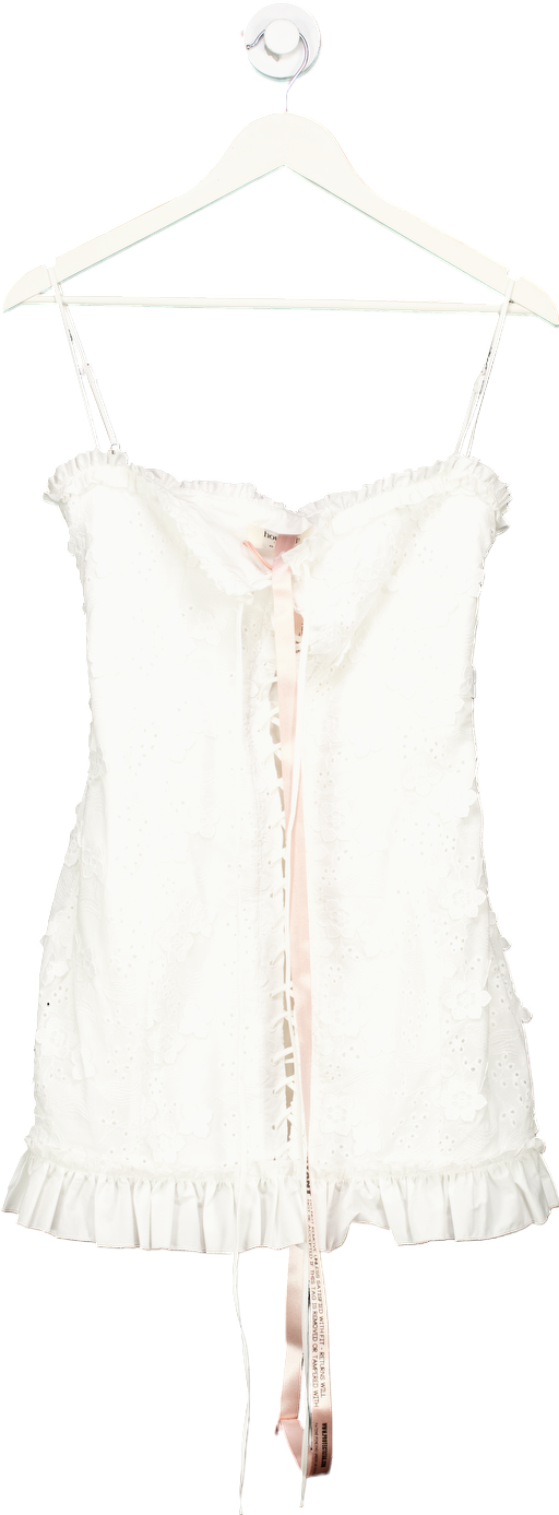 House of CB White Marlene Dress UK S