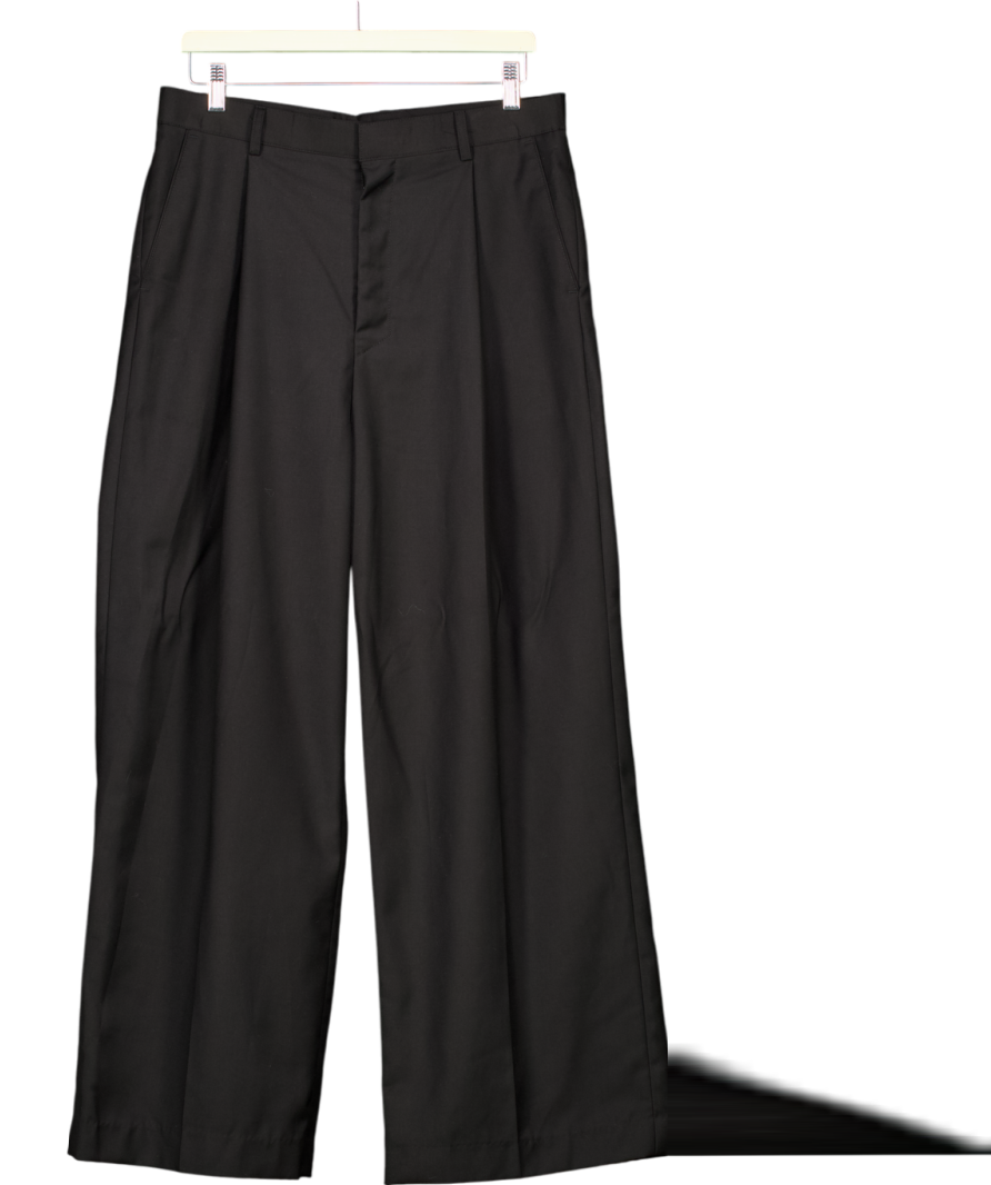 XIDO Black Straight Leg Trousers UK L