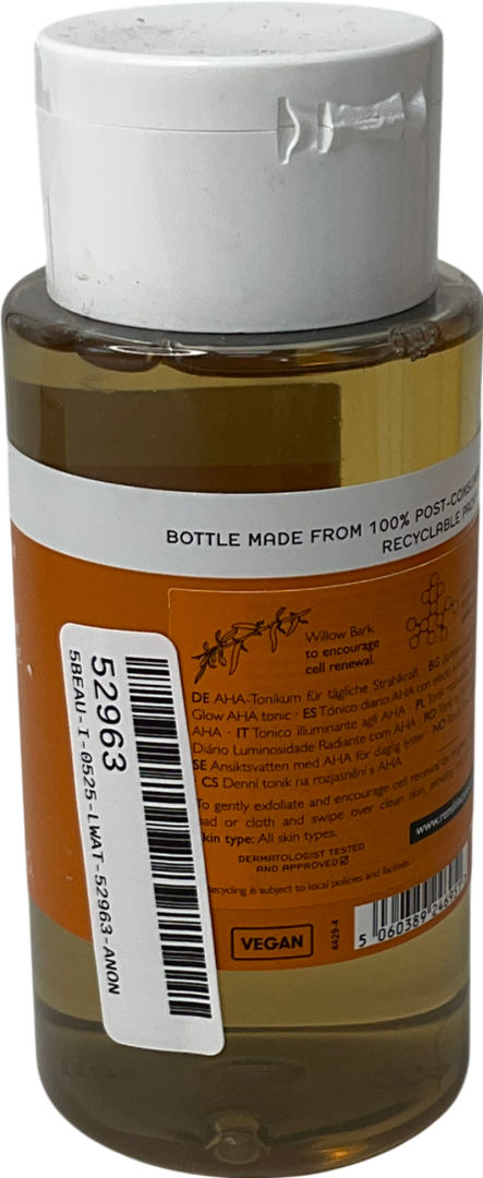 REN Clean Skincare Ready Steady Glow Daily Aha Tonic 250ml