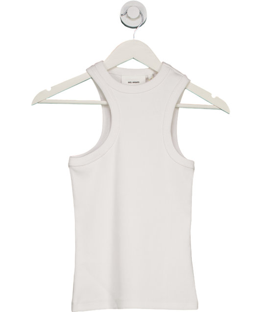 AXEL ARIGATO White Scoop Tank Top UK S