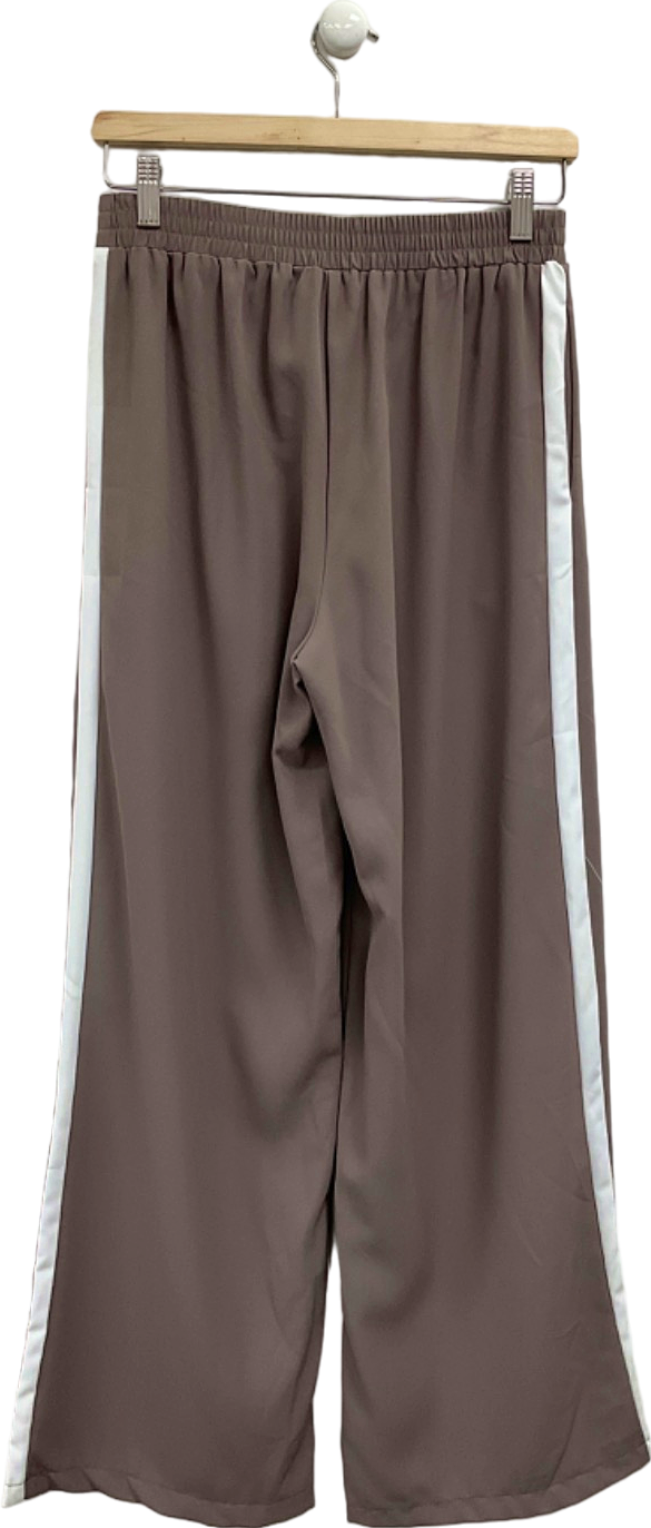 New Look Brown Wide Leg Trousers UK 8