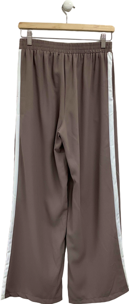 New Look Brown Wide Leg Trousers UK 8