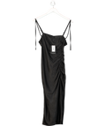 4th & Reckless Black Eve Maxi Dress UK 8