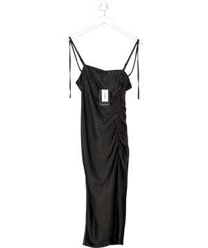 4th & Reckless Black Eve Maxi Dress UK 8