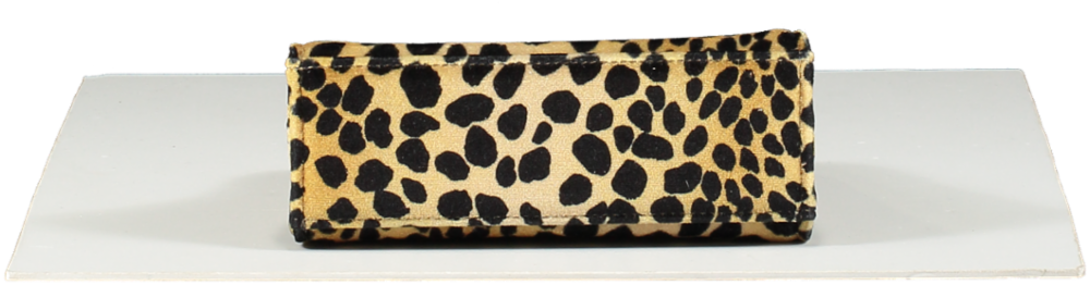 Rixo Leopard Velvet Bracelet strap Amelie Bag