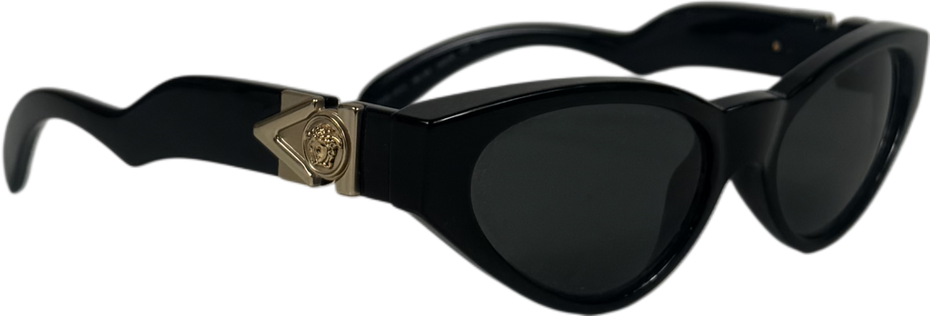 Versace Black Ve4373 Sunglasses One Size