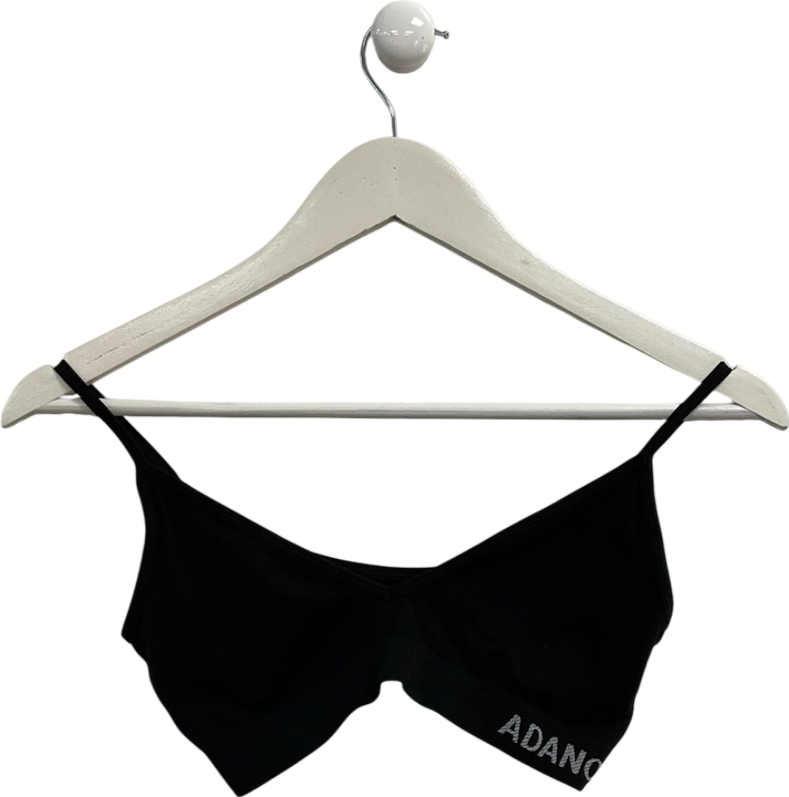 Adanola Black Seamless Bralette UK S