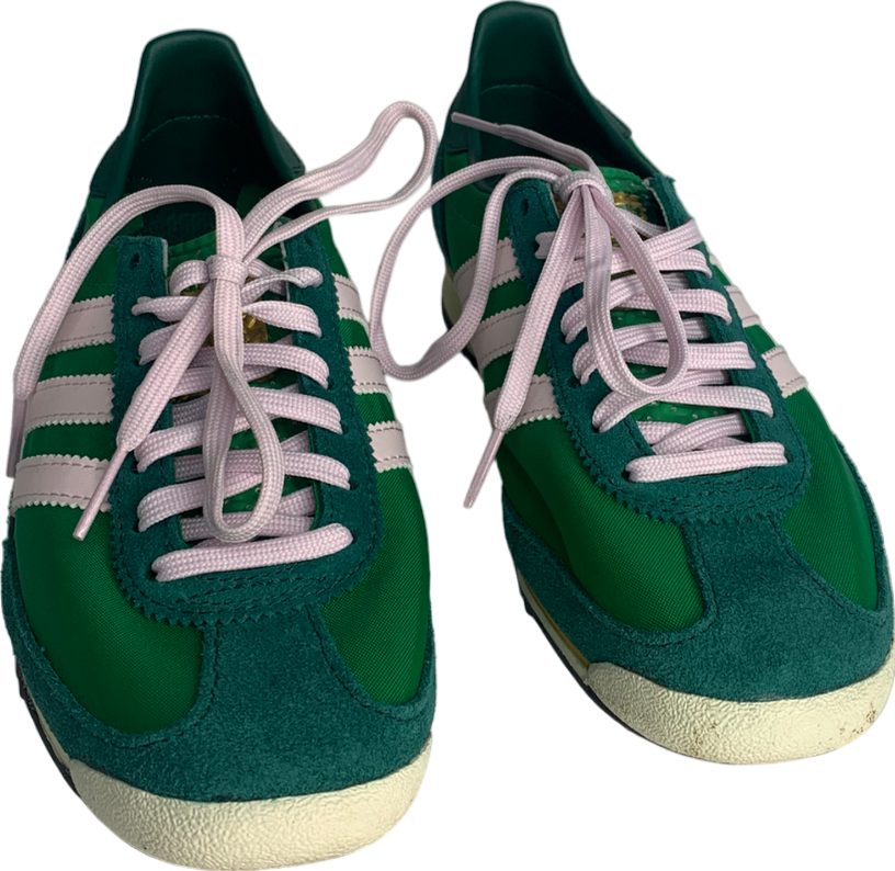 adidas Originals Green Trainers UK 4 EU 37 👠