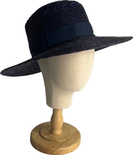 brixton Blue Joanna Short Brim Hat UK S