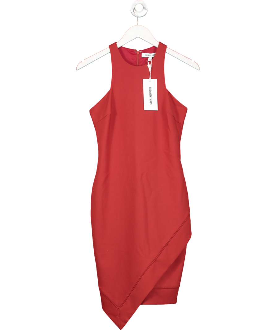 Elizabeth and James Red Claire Mini Dress UK 8