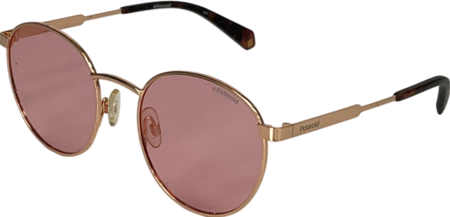 polariod Pink Lense Sunglasses