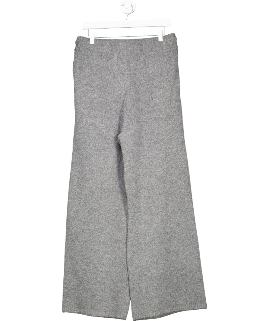 Six Stories Limited Edition Relaxed Wide Leg Trousers - Grey UK M